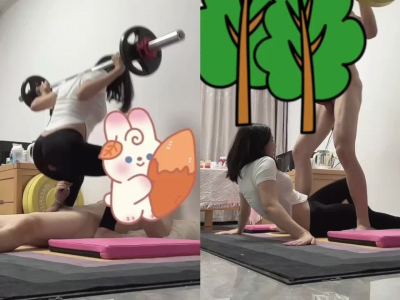 健身教練在家深蹲教學