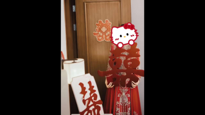 原創自拍）你的新娘後入被操到噴水